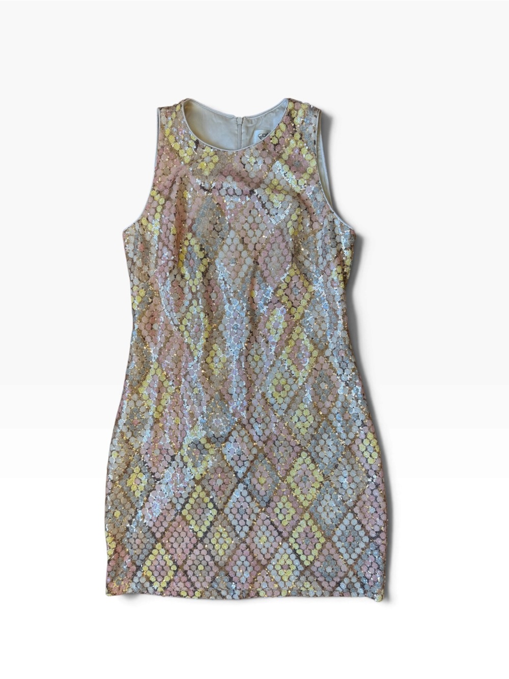 Fun Colorful Sequin Dress